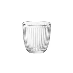 Low striped juice glass LINE 310026 290 ml