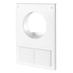 Ventilating grate plastic DOMOVENT DV 100 Ks