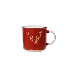 Glass New Year red deer 216900