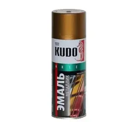 Эмаль универсальная металлик KUDO KU-1029 бронза 520мл