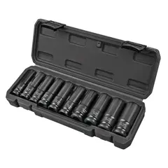 ნაკრები დარტყმითი თავაკების Topmaster 338803 1/2" 10-24 მმ 10 ც