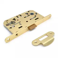 Silent mortise lock Soller 600ET-PB turnkey gold