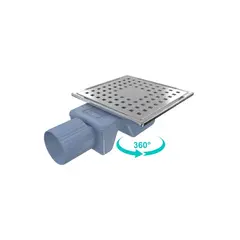 Трап душевой Duschal Bruce-Y BS-48715.01 15x15 см