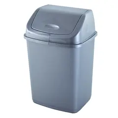 Trash bin Aleana 10 l gray