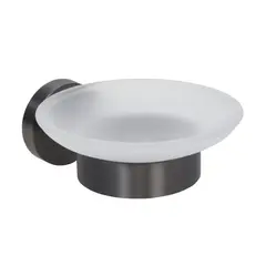Мыльница стеклянная Bisk Skala Grey