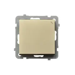 Switch pass-through without frame Ospel Sonata champagne gold