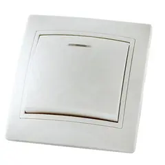 Switch wih backlit TDM SQ1814-0004 1 key white