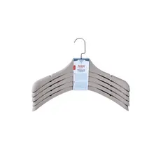 Clothes hanger Aleana 45x8cm 5pcs cocoa