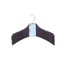 Clothes hanger Aleana 45x8cm 5pcs dark brown