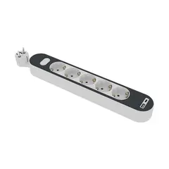 Extension cord LINUS 5x3m switch LIN-LE5X3M A+C