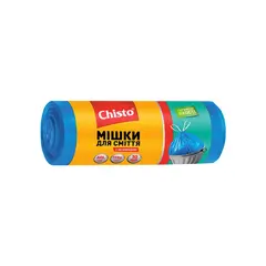 Пакеты для мусора с тесьмой Chisto Strong 60 л