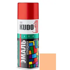 Эмаль универсальная Kudo KU-1009 бежевая 520 мл