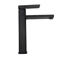 Washbasin faucet high black Lux PT-111B