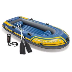 Inflatable boat three-seater Intex Challenger 68370 295x137x43 cm