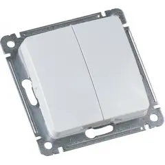 Switch without frame white HEGEL MASTER ВС10-451