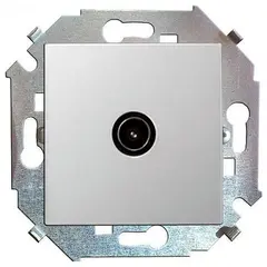 Socket TV Simon 1591475-030 1 sectional white