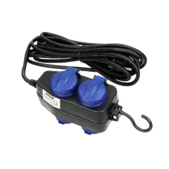 Удлинитель ORNO 4х5м 3x1,5мм Schuko крючок IP44