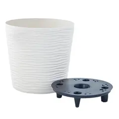 Plastic pot Aleana Fusion d20x18 cm White Rose
