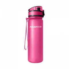 Filter bottle AQUAPHOR CITY pink