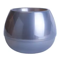 Pot plastic Aleana Sfera d10 gray pearl