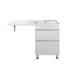Bathroom furniture floor for washing machine with washbasin MDD Group WING 60-W R / Rodeo-120