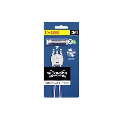 საპარსი მამაკაცის ჰიბრიდი Wilkinson Sword Essentials 3