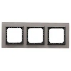 Frame glass Ospel Sonata R-3RGC/41/25 3 sectional gray
