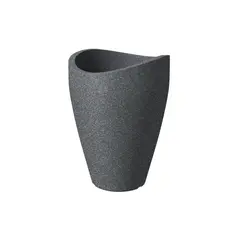 Горшок пластиковый Scheurich SCHWARZ GRANIT 40/254 HOCHGEFAESS