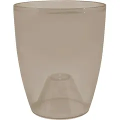 Transparent plastic pot Aleana Orqidea 15x17 brown