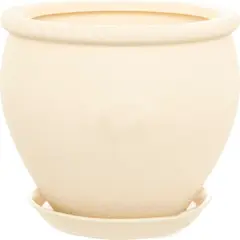 Flower Pot Ceramic Vietnam N2 Silk Beige