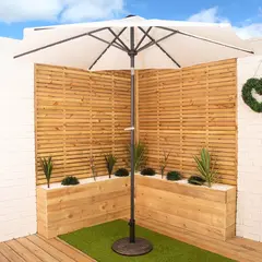 Sun umbrella beige Koopman 270 cm