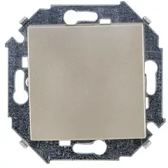Switch pass-through without frame Simon 1591201-034 1 key champagne