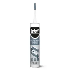 Universal silicone sealant Selsil 280 g white