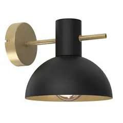 ბრა Luminex 4284 kinkiet 1 E27 15W შავი ოქროსფერი