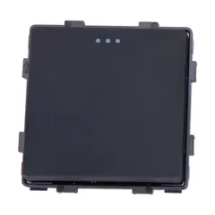 ჩამრთველი Socket Style Cross 1 1G-3W შავი