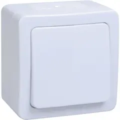 Switch IEK GERMES PLUS 1 key white