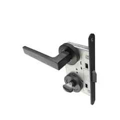 Set handle and lock BT Group 5-002-52 BL black