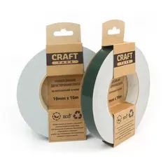 Universal double-sided mounting tape HPX FT1910 19 mm 10 m white