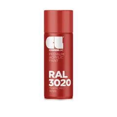 Lac-spray paint Cosmos Lac COSMOS RAL 3020 traffic red 400 ml