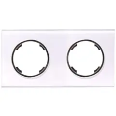 Frame-glass DPM Soul SEU1002GW 2 sectional white