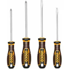 Screwdriver set 4 pcs Ingco HKSDS0428