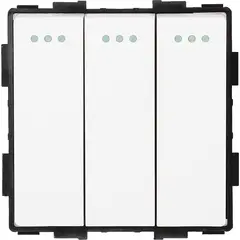 Switch without frame Socket Style 3 white
