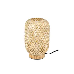 Лампа настольная Rabalux ALINAFE 1 Е14 Ø155 h240 ротанг 74016