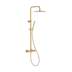Shower system with thermostat Moza Gold KFA