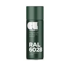 Lac-spray paint Cosmos Lac COSMOS RAL 6028 green pine 400 ml