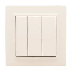 Switch EKF 10А cream