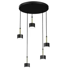 Hanger Milagro MLP7763 ARENA 5 GX53 Black Gold