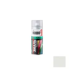 Enamel spray KUDO KU-1025 Aluminum Metallic 520ml