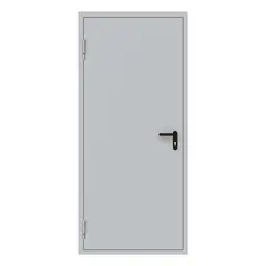 Oгнестойкая металлическая дверь Padilla UF009 7035L REVE серый 63х990х2140 мм