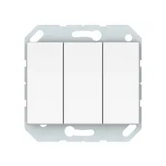 Switch without frame Vilma Express XP 500 3 key white